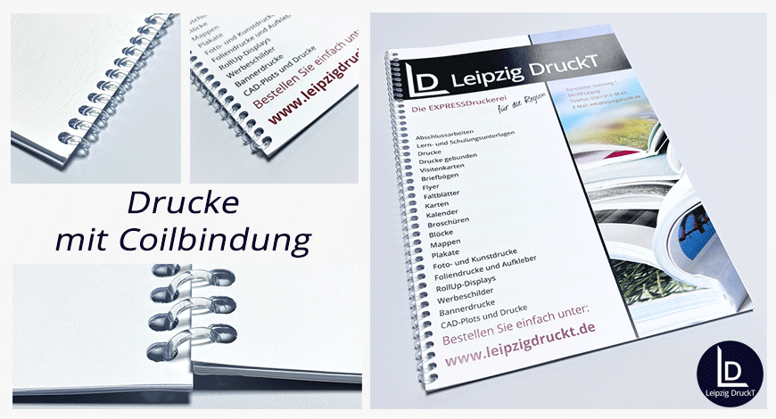 Drucke im Softcover mit Coilbindung