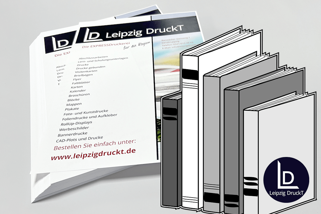 Lernunterlagen abgeheftet