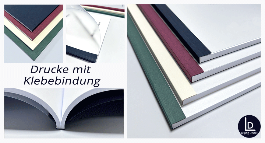 Drucke im Softcover mit Klebebindung